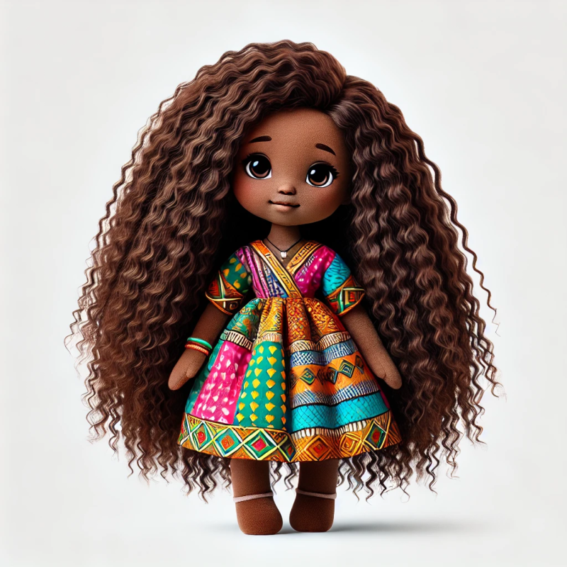 Plush Doll Factory - Custom African American Doll OEM