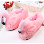 Slippers Manufacturer - Flamingo Plush Slippers