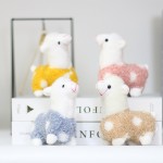 Plush Keychain Factory - Standing Alpaca Key Chain