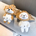 Plush Keychain Manufacturer - Akita Dog Backpack Ornament