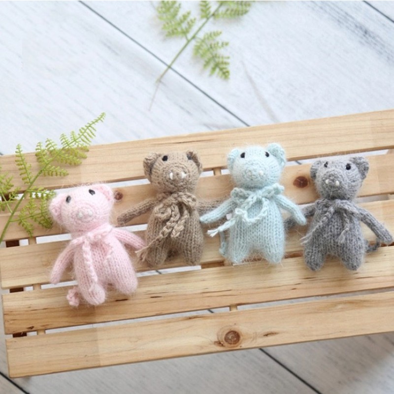 Crochet Toy Factory - Knitted Bear Photo Prop