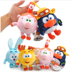 Plush Toy Manufacturer - Cartoon Ball Stuffed Pendant