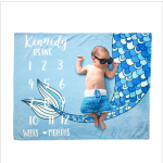 Baby Blanket Manufacturer - Fleece Milestone Blanket