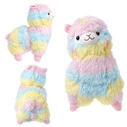 Plush Toy Factory - Rainbow Alpaca Stuffed Animal