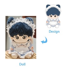 Plush Toy Manufacturer - Custom 20cm Kpop Idol Doll OEM