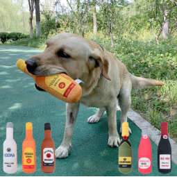 Pet Toy Manufacturer - Bottle Shape Chew Toy