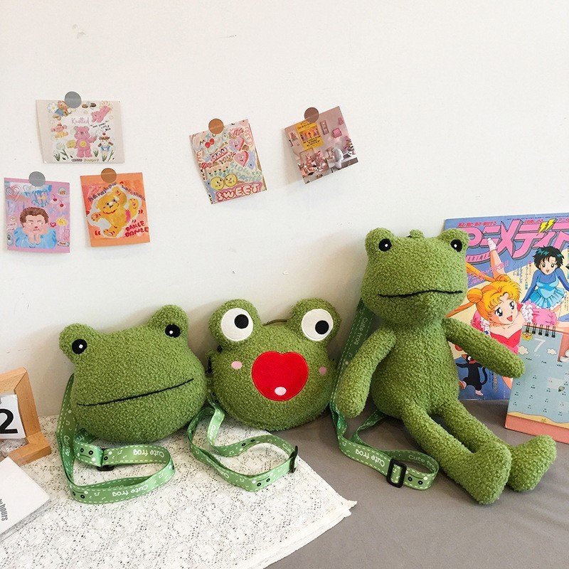 Plush Backpack Manufacturer - Frog Backpack