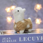Plush Keychain Factory - Standing Alpaca Key Chain