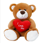 Plush Toy Factory - Teddy Bear with Heart