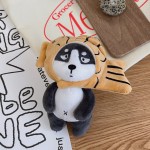 Plush Keychain Manufacturer - Akita Dog Backpack Ornament