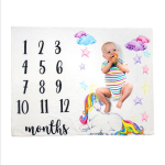 Baby Blanket Manufacturer - Fleece Milestone Blanket