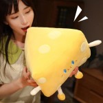 Plush Toy Factory - Cheese Bread Pillow Toy