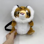 Backpack Manufacturer - Tiger Shape Plush Backpack