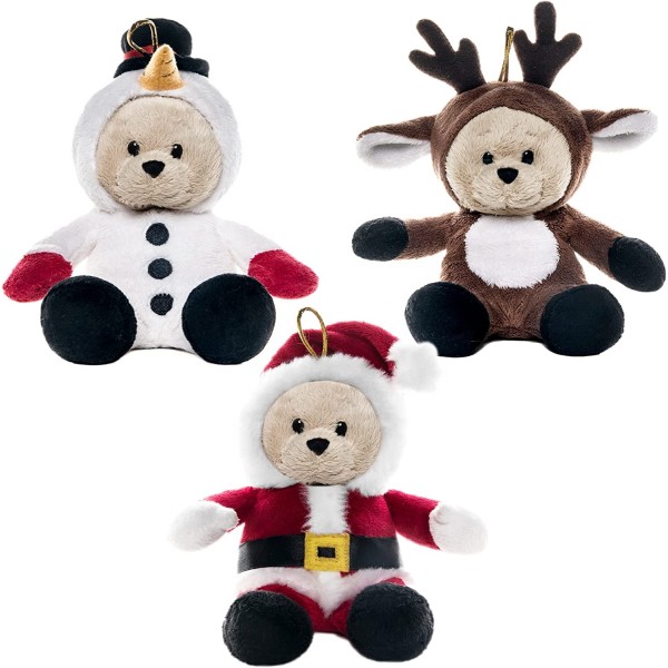 Christmas Toy Factory - 3 Pack Christmas Bears