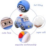 Plush Toy Factory - Police Car Stuffed Toy