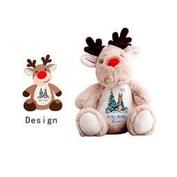 Plush Toy Factory - Christmas Reindeer Teddy