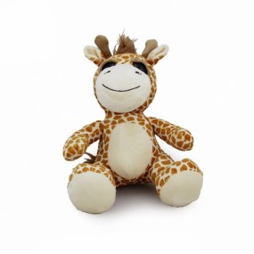 Plush Toy Factory - Sitting Giraffe Big Eyes