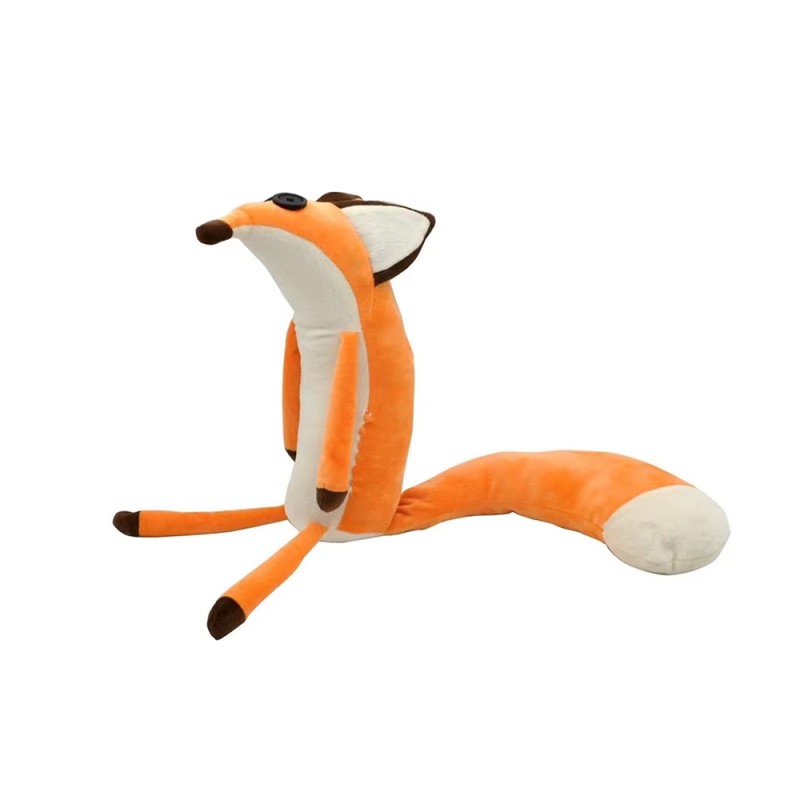 Plush Toy Manufacturer - Orange Fox Sleeping Doll