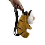 Backpack Manufacturer - Tiger Shape Plush Backpack