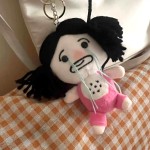 Keychain Factory - Crying Girl Pendant Keychain