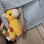 Plush Toy Manufacturer - Zebra Giraffe Keychain