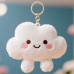 Keychain Factory - Custom Cloud Brooch Keychain