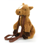 Backpack Factory - Plush Horse Shoulder Bag