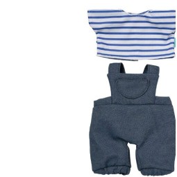 Doll Clothes Factory - Bib Overalls Set