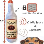 Pet Toy Manufacturer - Wine Bottle Squeaky Toy