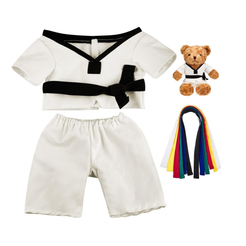 Doll Clothes Factory - Taekwondo Bear Outfit