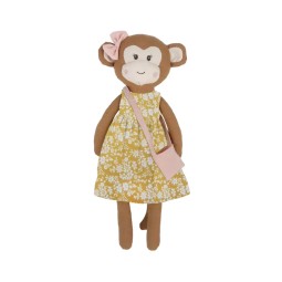 Plush Toy Factory - Linen Monkey Stuffed Doll