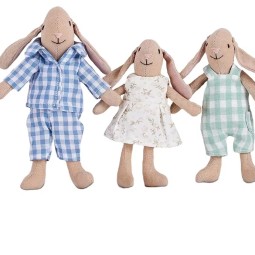 Plush Toy Manufacturer - Handmade Linen Rabbit