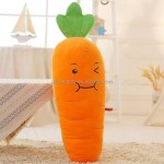 Plush Toy Manufacturer - Emotion Carrot Pillow