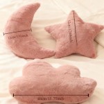Pillow Factory - 30-40cm Plush Moon Pillow