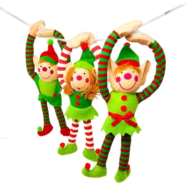Christmas Ornament Factory - Long Arm Elf Decor