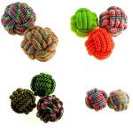 Pet Toy Factory - Hand Woven Rope Ball Toy