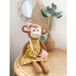 Plush Toy Factory - Linen Monkey Stuffed Doll