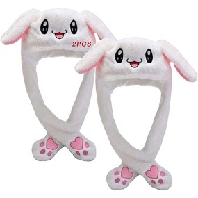 Plush Hat Manufacturer - 2pcs Bunny Moving Ears