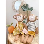 Plush Toy Factory - Linen Monkey Stuffed Doll