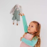 Plush Doll Manufacturer - Custom Linen Bunny Decor