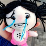 Keychain Factory - Crying Girl Pendant Keychain