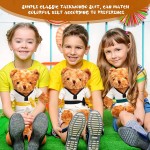 Doll Clothes Manufacturer - Taekwondo Bear Uniform