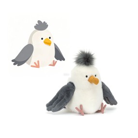 Plush Toy Factory - Parrot Model Stuffed Doll