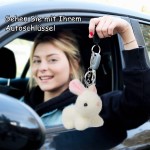 Keychain Manufacturer - 4.8 Inch Bunny Keychain Set