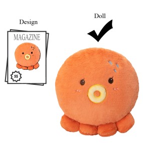 Octopus Plush Toy Factory - OEM Custom Stress Relief Pillow