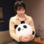 Round Plush Pillow Manufacturer - OEM Custom Panda Cat Design