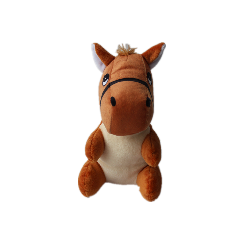 Brown Horse Plush Manufacturer - OEM Custom 15cm Home Use Toy