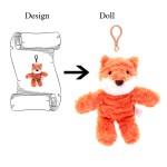Fox Plush Keychain Manufacturer - OEM Custom Animal Stuffed Toy