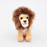 Plush Lion Keychain Factory - OEM Custom 3D Animal Washed