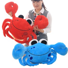 Crab Cushion Manufacturer - OEM Custom Red Blue Shape Design